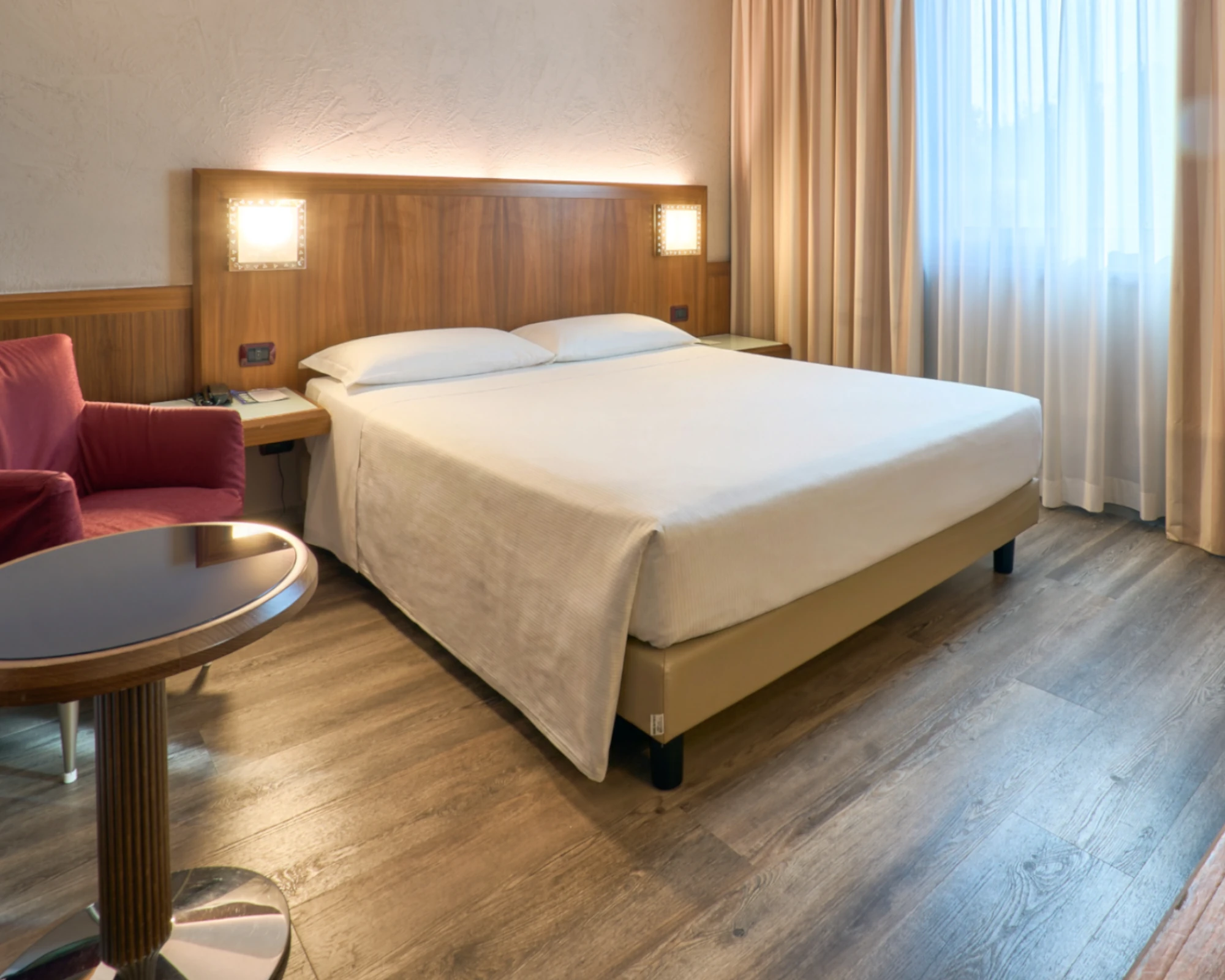 camera standard letto matrimoniale First Hotel Malpensa